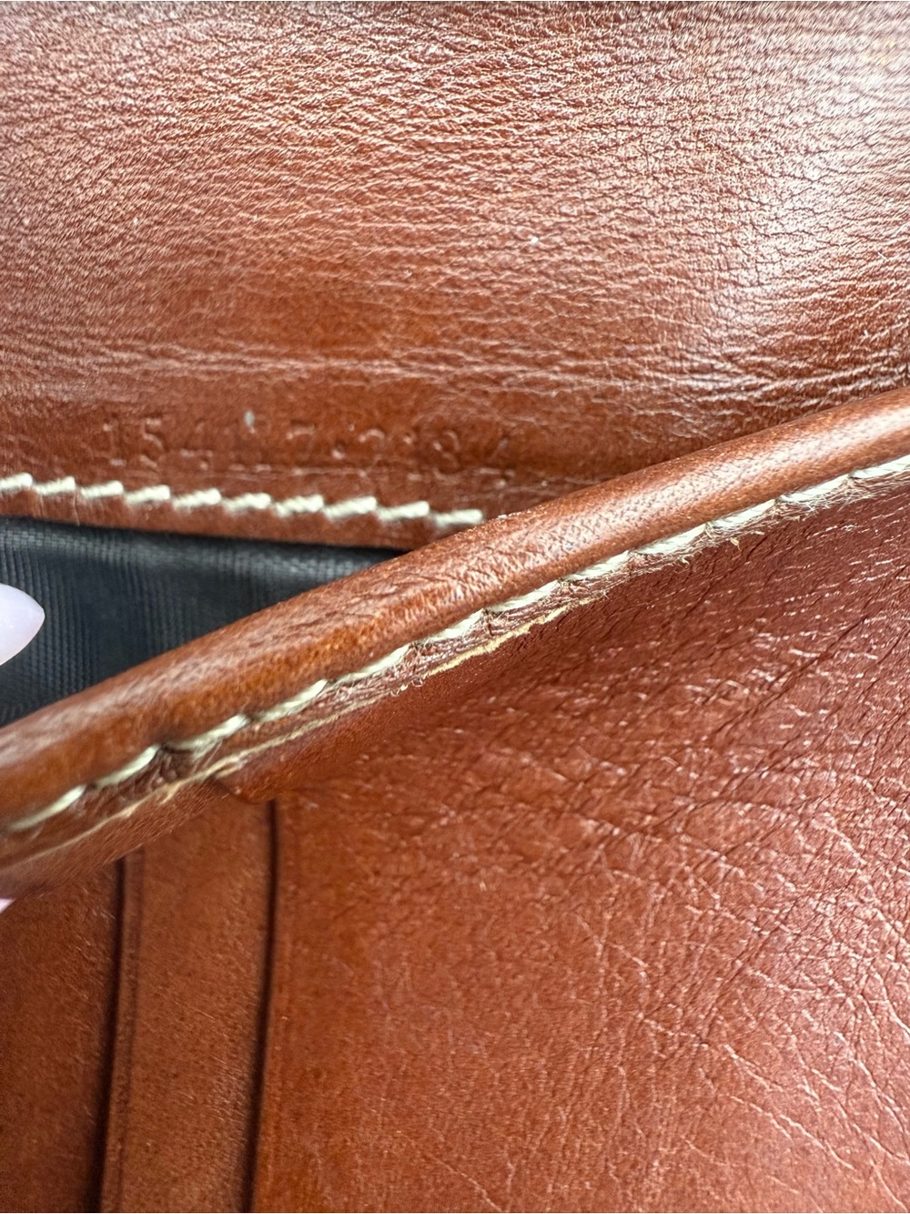 Gucci Brown Leather Men's Bifold Wallet with Gold-Tone Snap - Picture 10 of 16